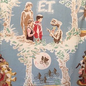 E.T. Vintage Twin Sheets Fitted/Flat/Pillow